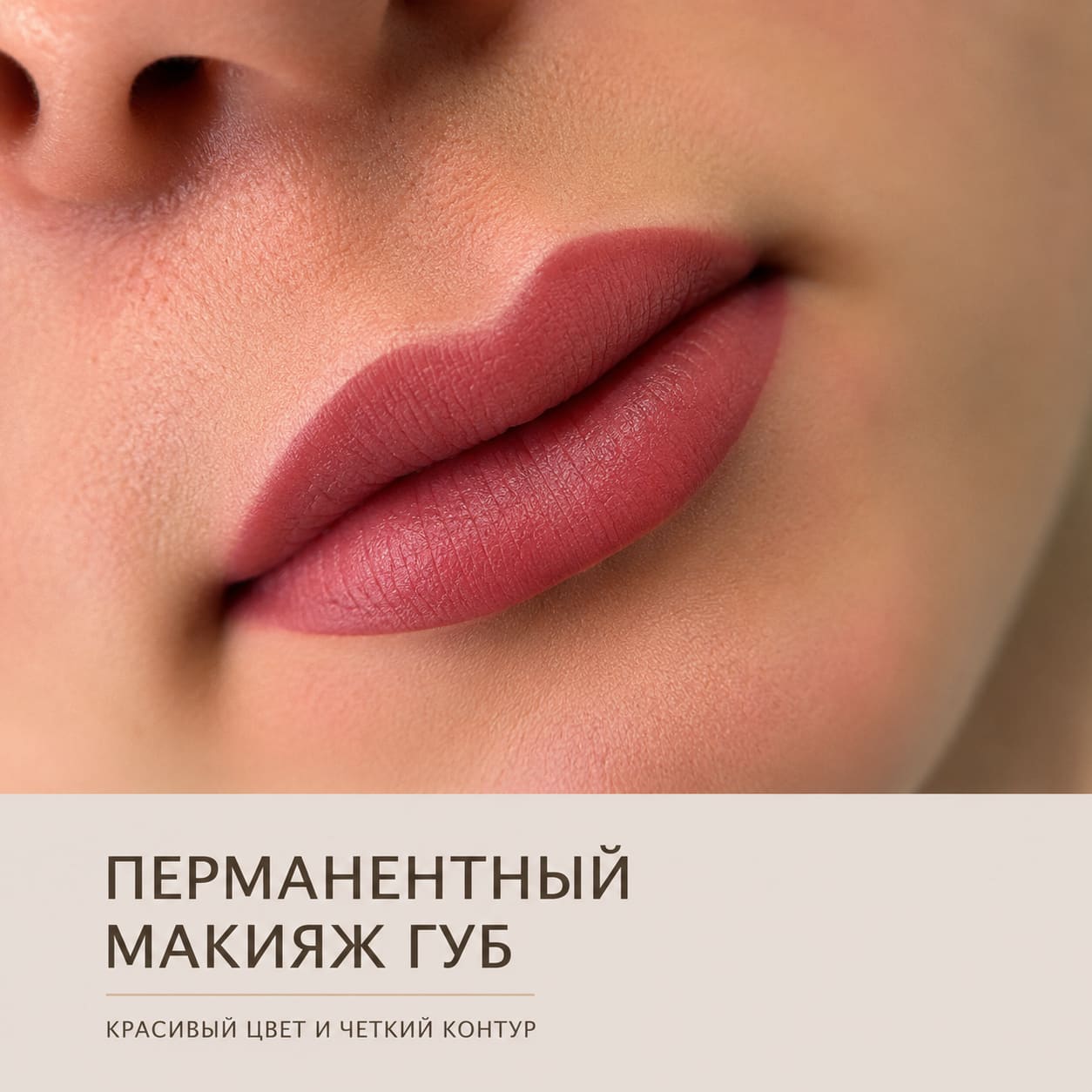 Перманентный макияж губ